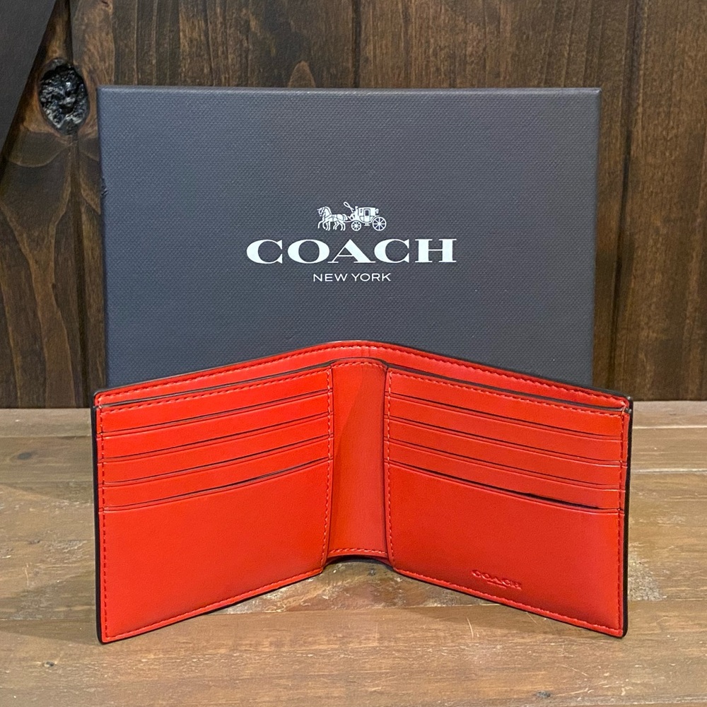 NWT Authentic Coach Signature 3-in-1 Pop Wallet - Picture 4 of 8